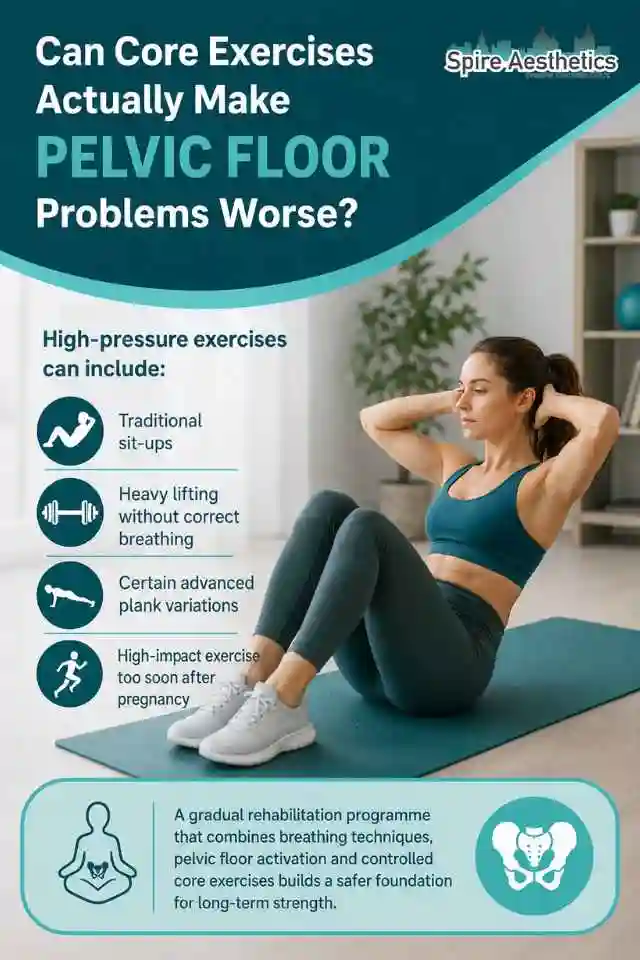 Can Strengthening Your Core Alone Actually Make Pelvic Floor Problems Worse Kingswinford?